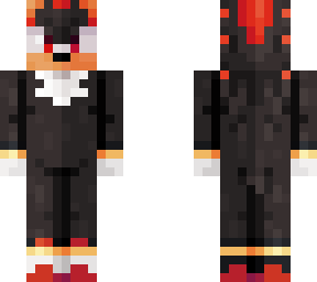 Shadow The Hedgehog Minecraft Skins
