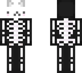 skeleton cat