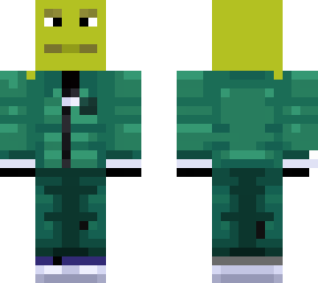 squid game shrek skin