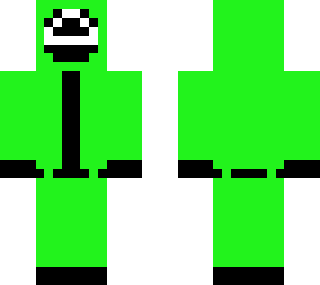 squid game skin but green
