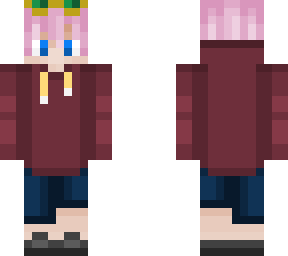 steampunk pink haired boy