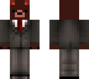 bear in the perfect suit