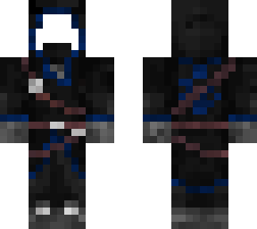 black/blue assassin
