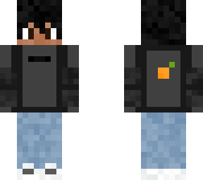 black sweater