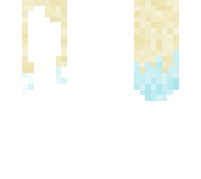 blond with blue hair base