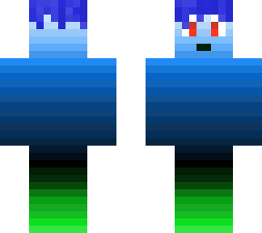 blue and green