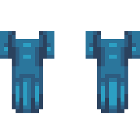 blue dress base ob