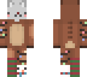 christmas cat gray