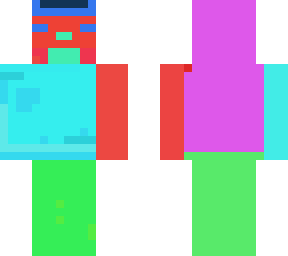 coloured alien