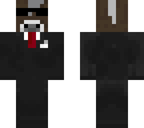 cool cow in suit