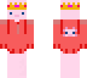 crowned axolotl (pink)