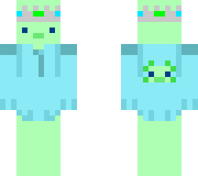 crowned axolotl (unreleased green)