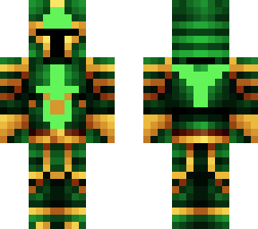 gold emerald bull warrior
