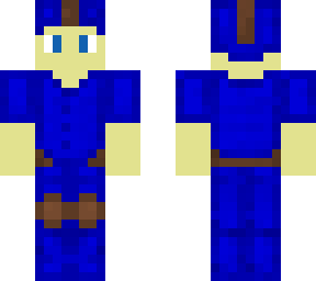 leather armor clad man........