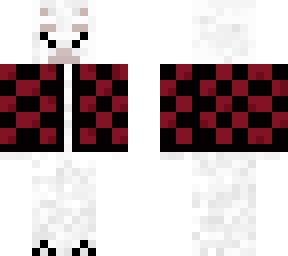 llama with flannel