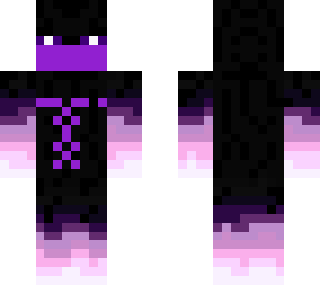 masked glowing enderman