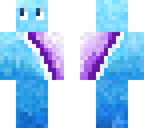 mr blue geode man