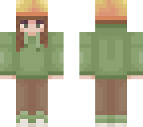 peach hat