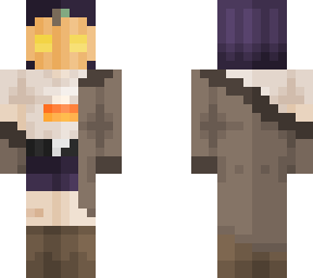 pumpkin mask - rainbows smp