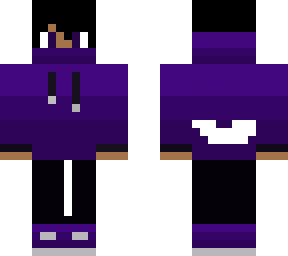 purple improved hoodie boy