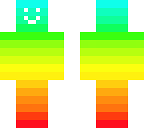 rainbow smily face