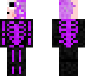 therealporkchops skeleton skin purplevenom