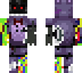 withered bonnie (diversely coloured wires leaking)