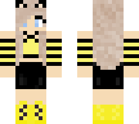 yellow cat girl
