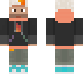 auron cubito c blanco fuego /skin gruesa(cuerpo grueso