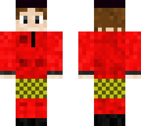 baju melayu merah (baju raya)