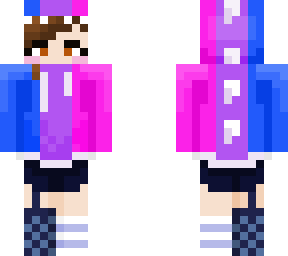 bi dino hoodie girl