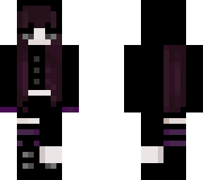 black and purple