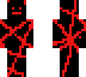 black and red corrupted