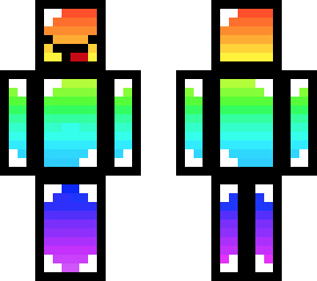 black outlined rainbow skeppy