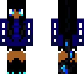 blue dragon girl