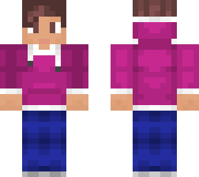 boy in purple
