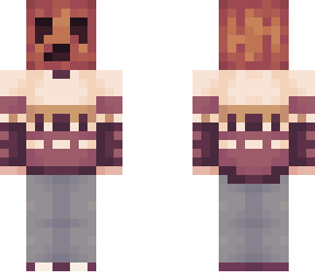 enderman will still attack you but at least you look handsome