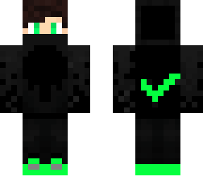 green and black skin