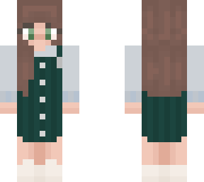green corduroy overall dress
