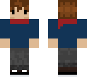 ***** blue (brown hair)