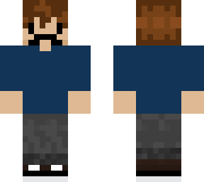 ***** blue (brown hair)
