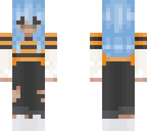 halloween blue hair