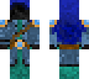 hooded aqua quy2