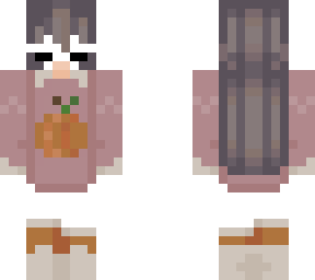 imordinary6420 pumpkin sweater no hair