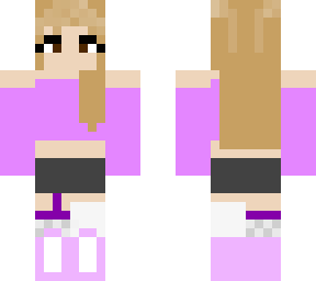 lavender crop top