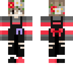 my skin in red