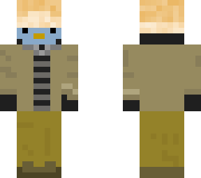 penguin in casual clothes with hunters cap (halloween ghost edition)