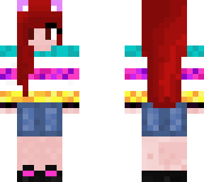 pink haired gamer