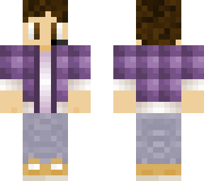 purple flannel