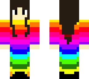 rainbow girl